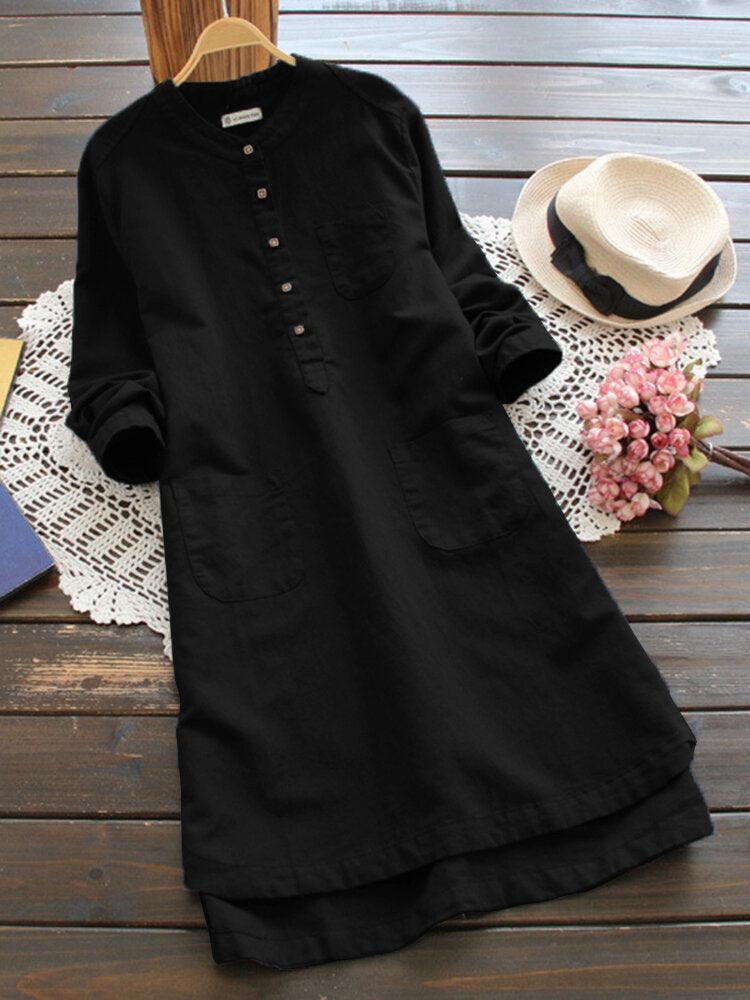 EP | Mini-robes à manches longues avec boutons