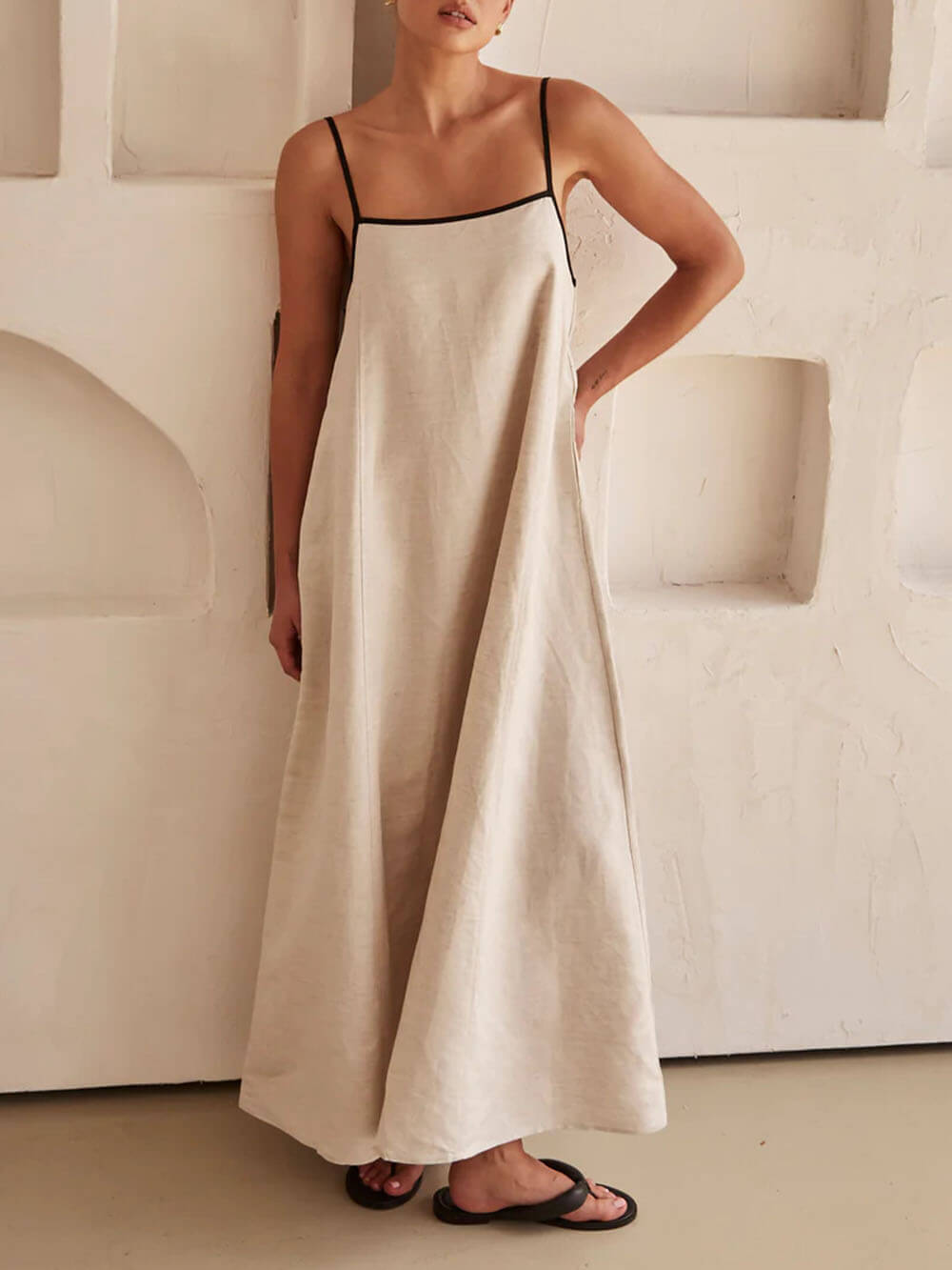 EP | Sieglinde Robe d'hiver simple et élégante