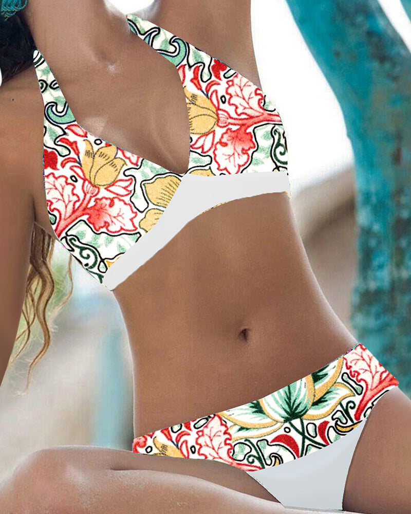 EP | Ensemble bikini imprimé fleuri
