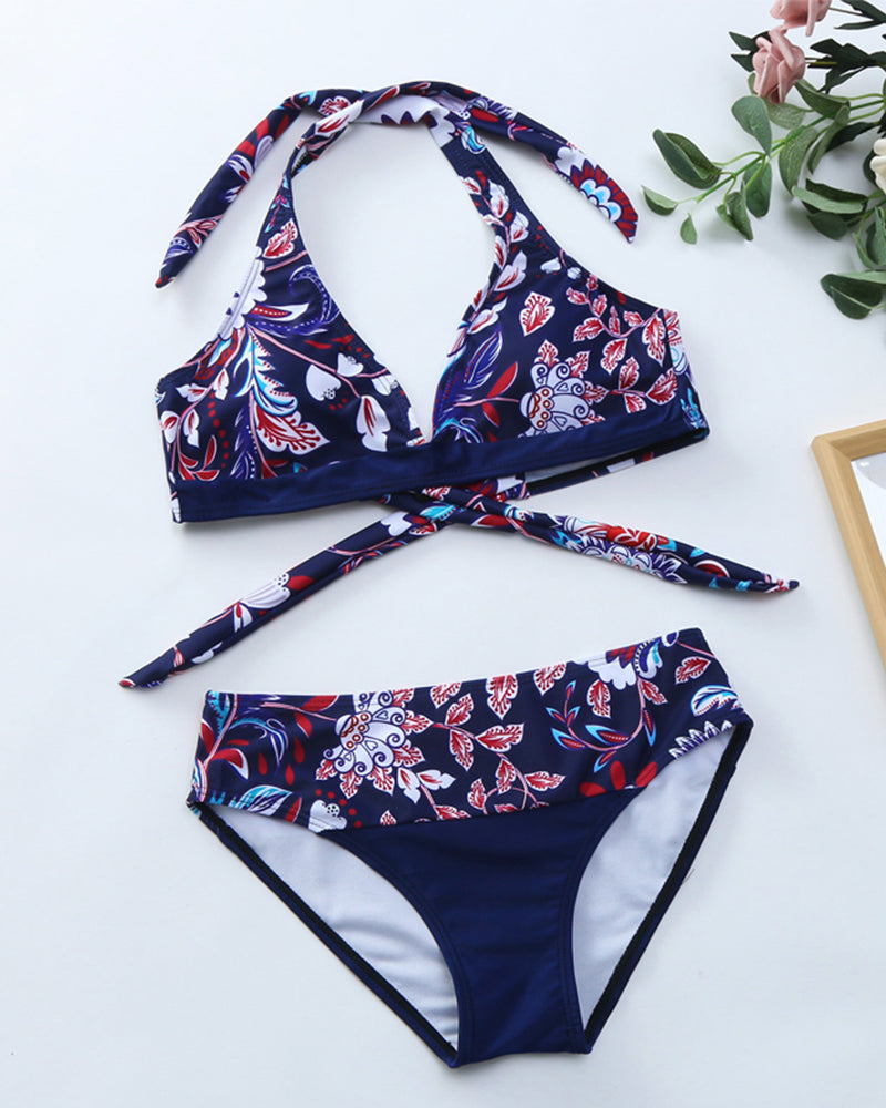 EP | Ensemble bikini imprimé fleuri