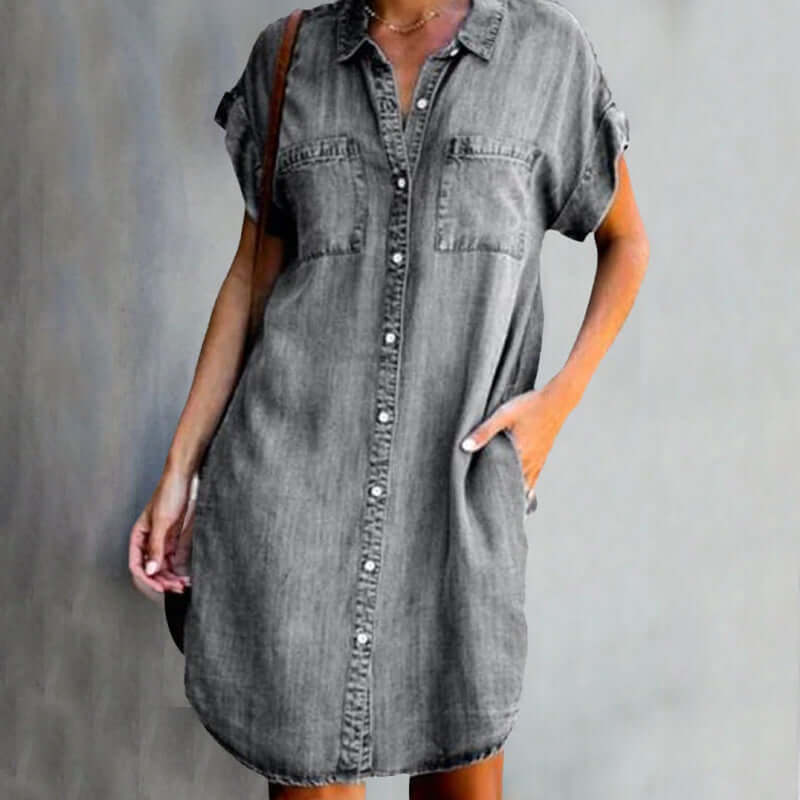 EP | Robe élégante en denim