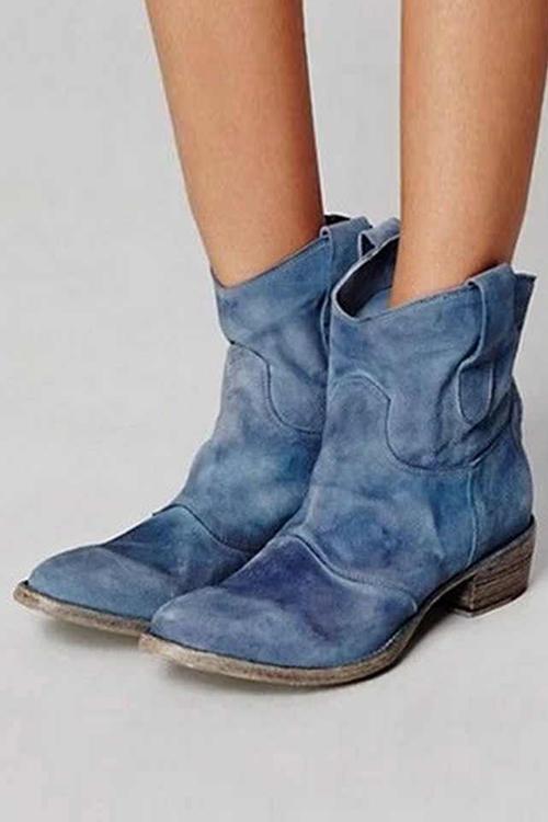 ND | Bottines en daim soutenues