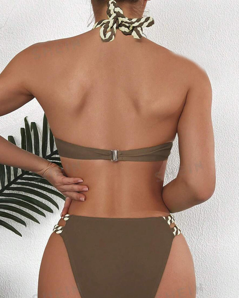 EP | Bikini bicolore tendance et stylé