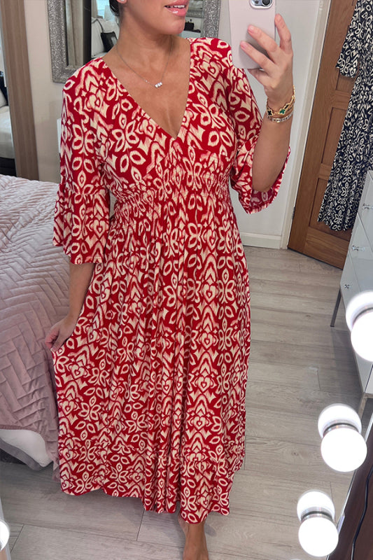 EP | Robe longue avec décolleté en V