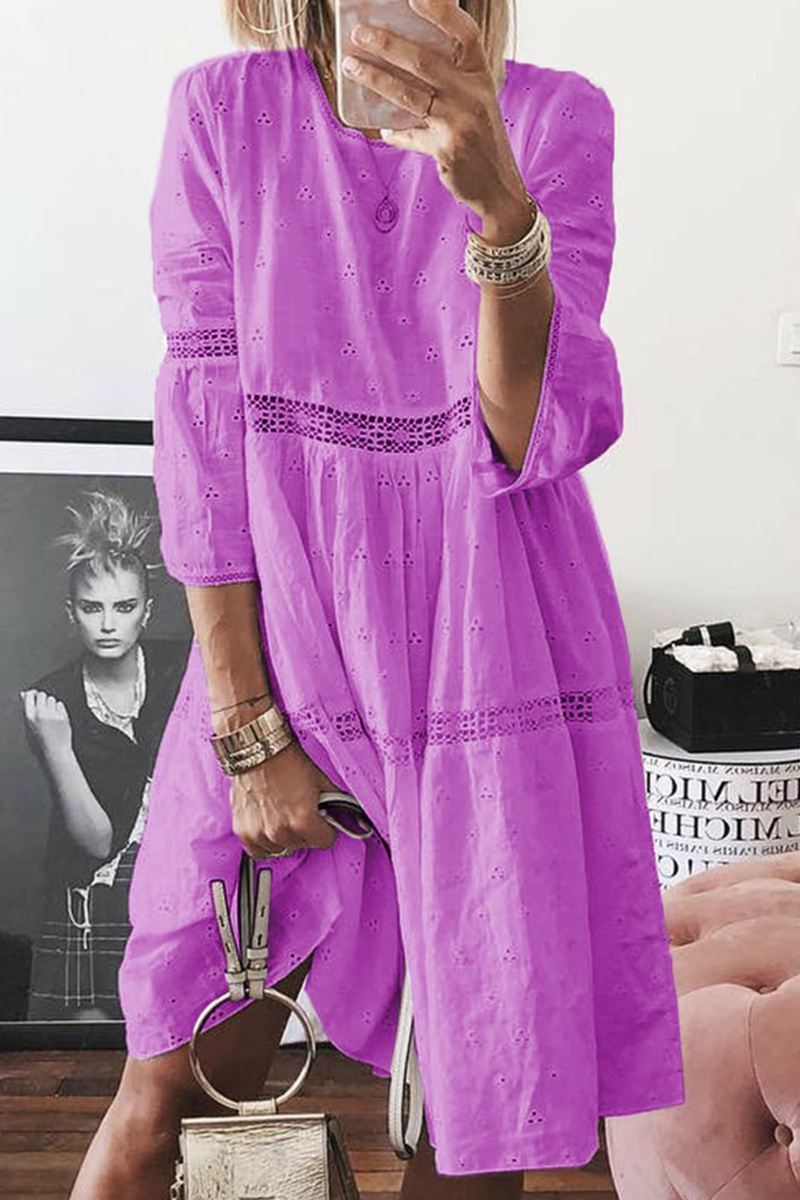 EP | Robe midi en dentelle