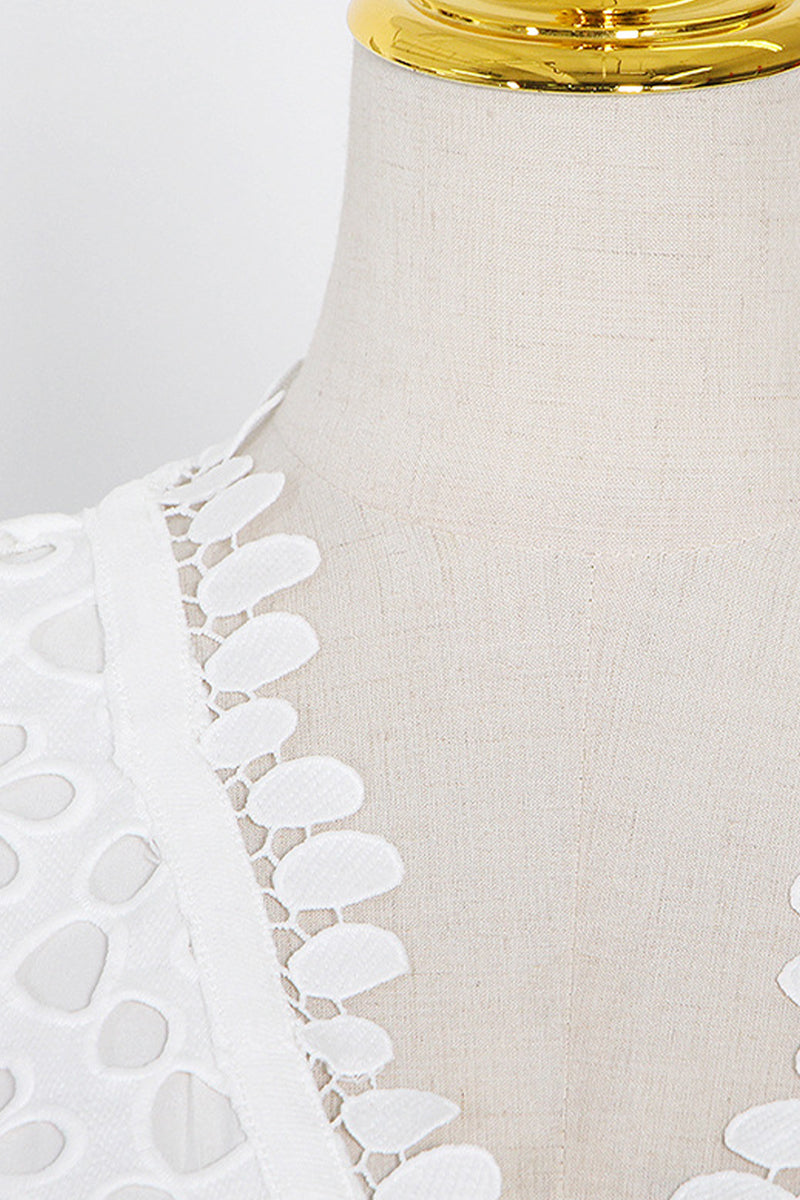EP | Maxi-robe avec broderie anglaise