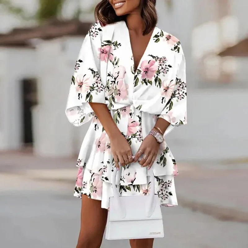 EP | Robe à motifs floraux