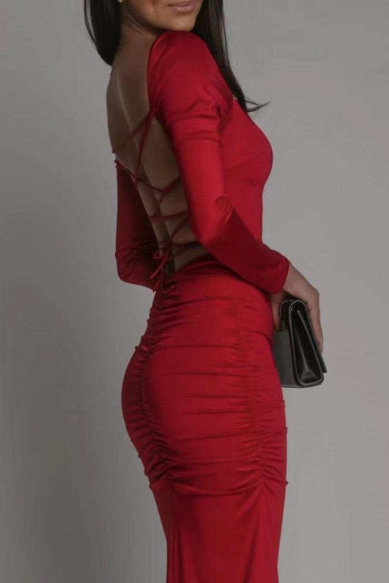 EP | Robe midi sculptante