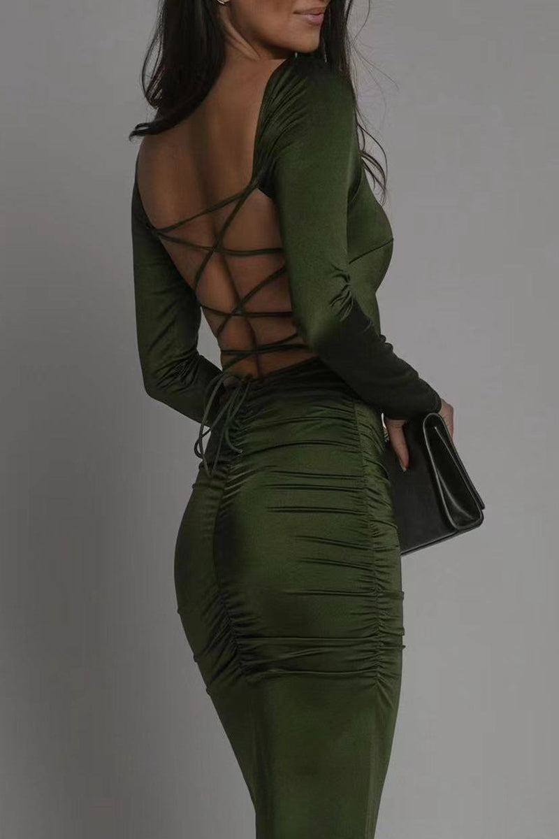 EP | Robe midi sculptante