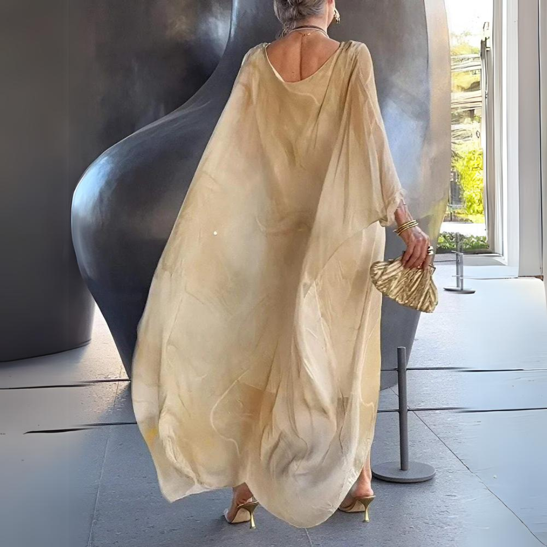 EP | Elégante robe en mousseline de soie
