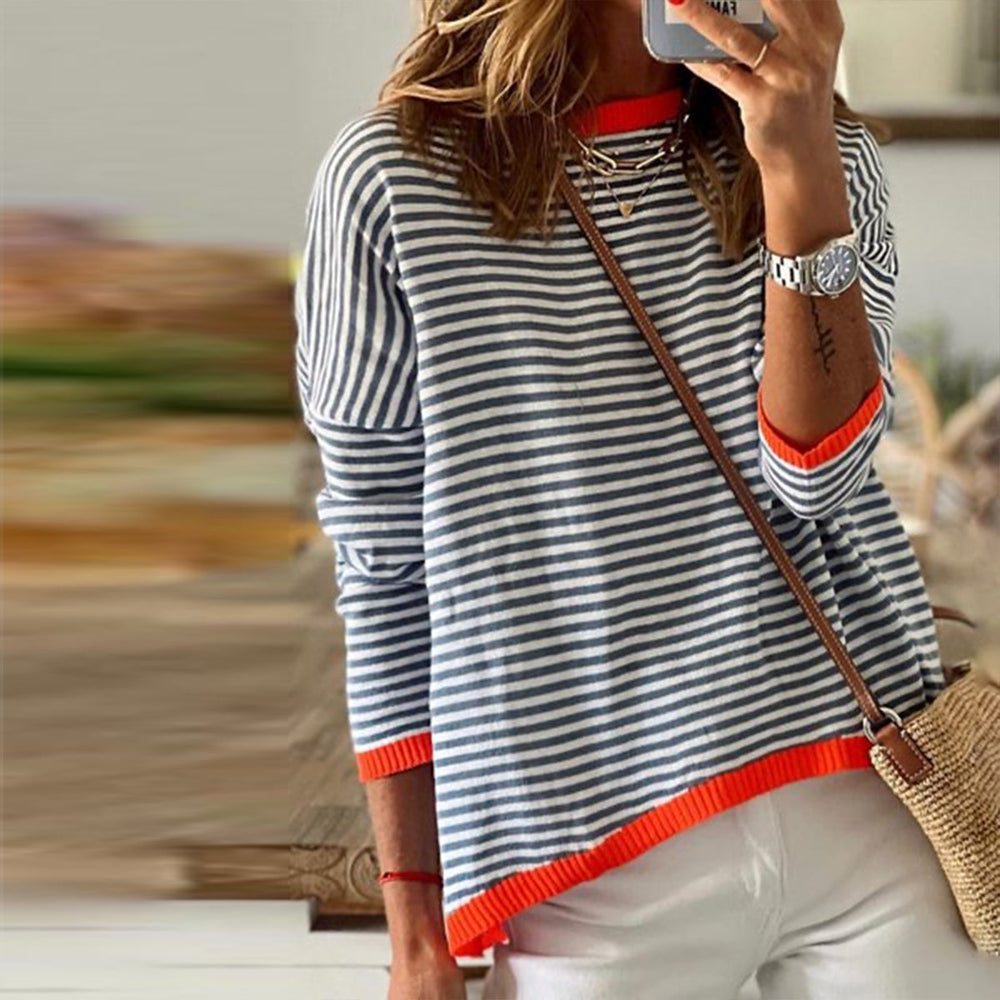 ND | Chemise à manches longues rayée