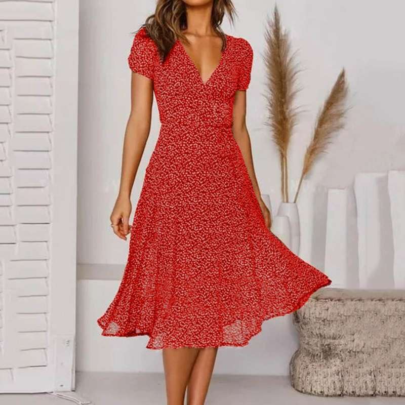 ND | Robe de mariée portefeuille col V