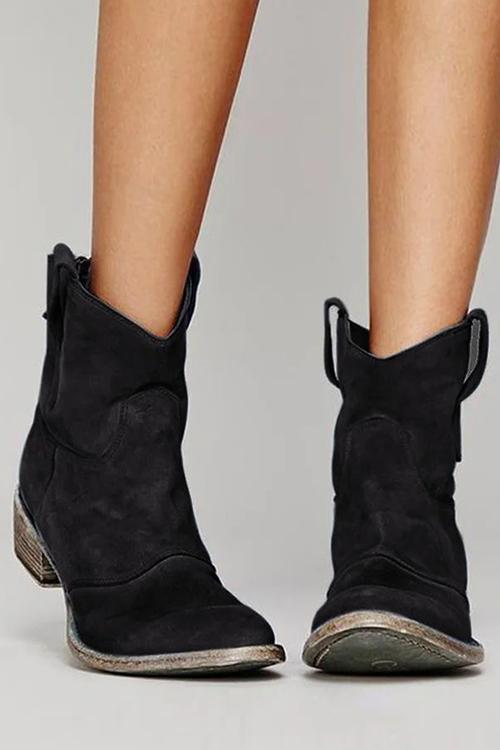 ND | Bottines en daim soutenues