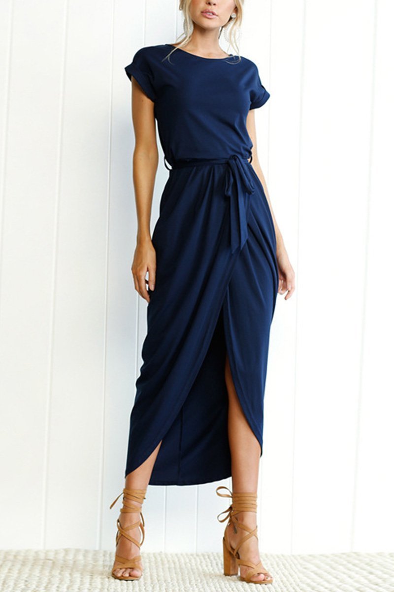 EP | Robe midi avec boutons