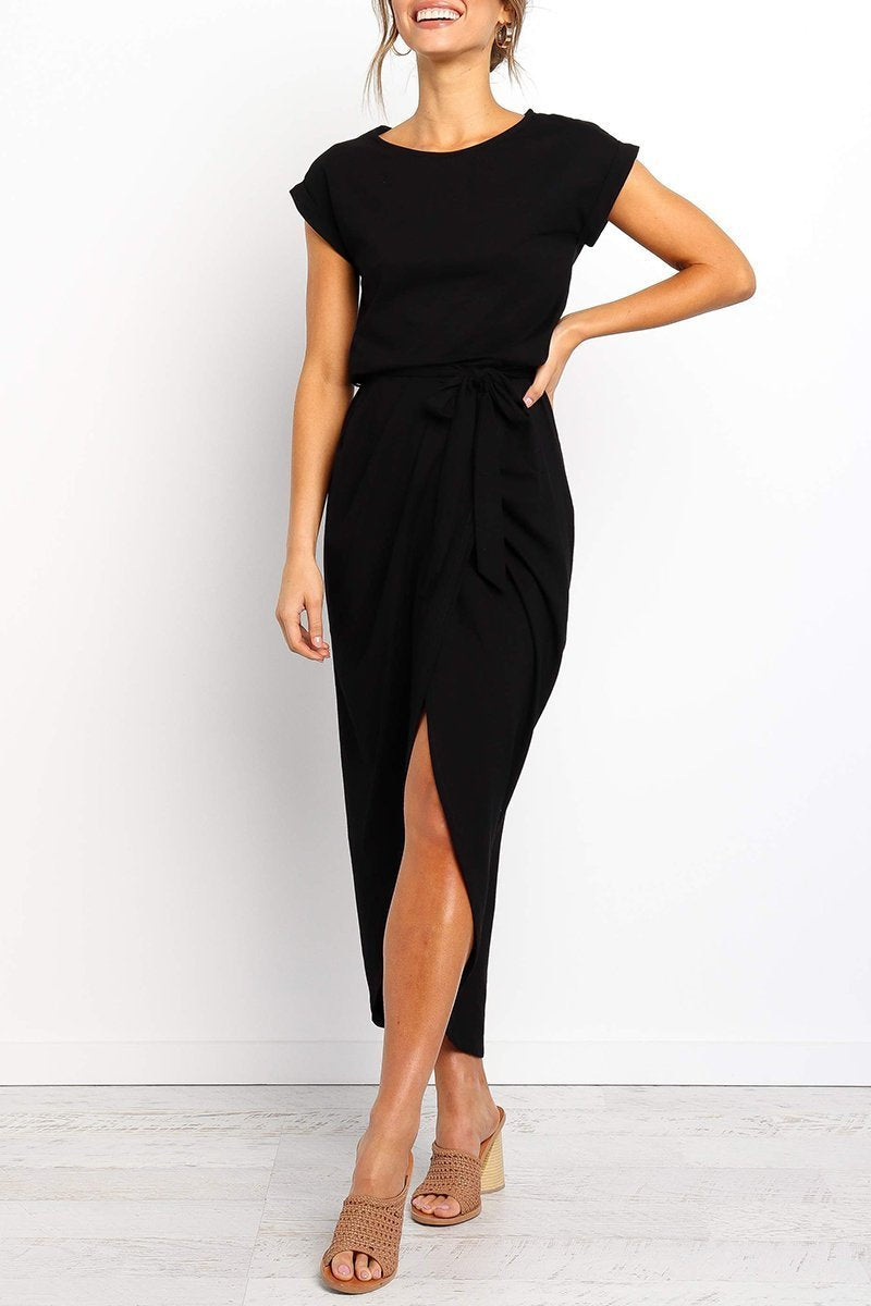 EP | Robe midi avec boutons