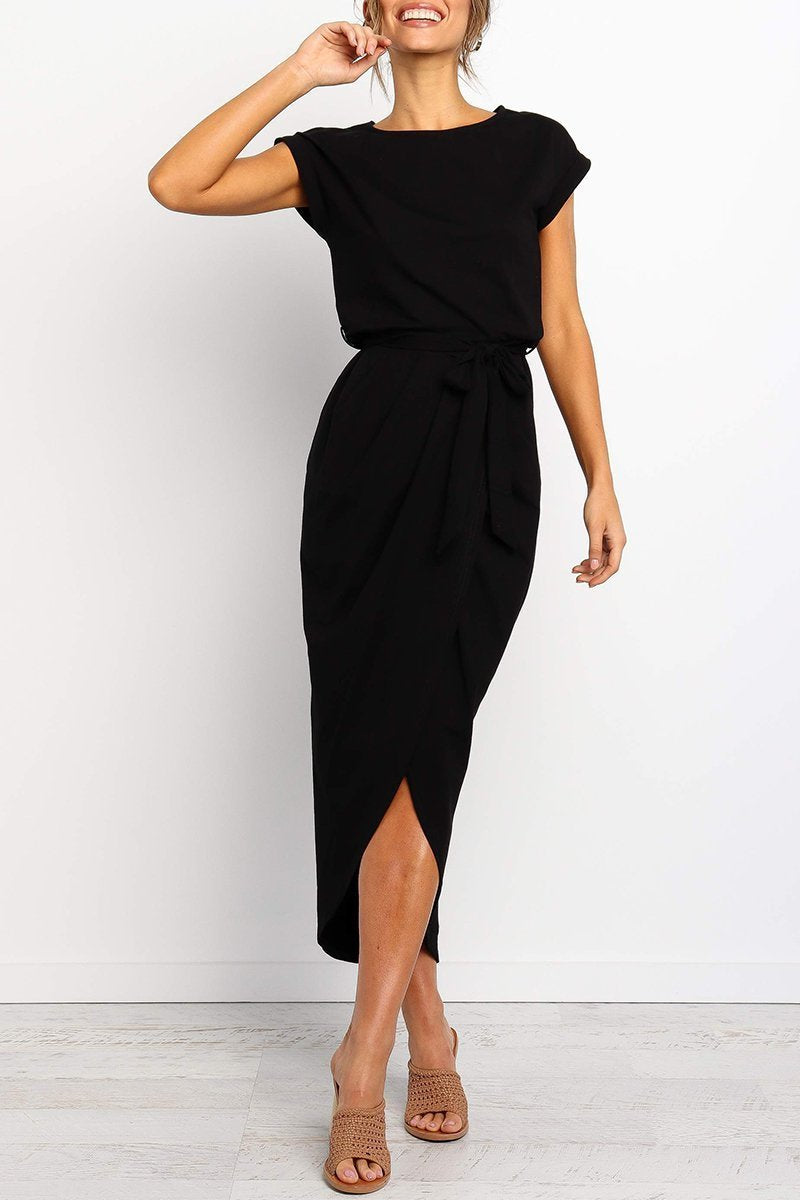 EP | Robe midi avec boutons