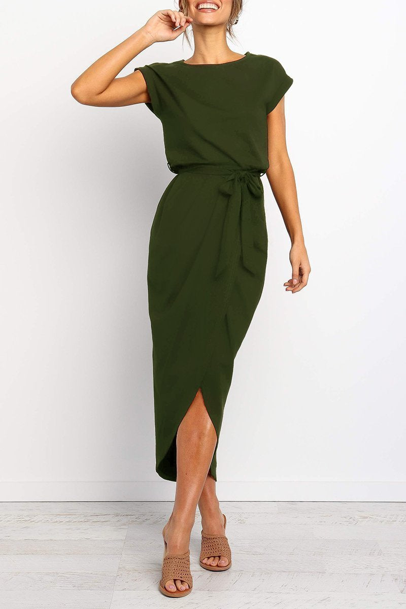 EP | Robe midi avec boutons