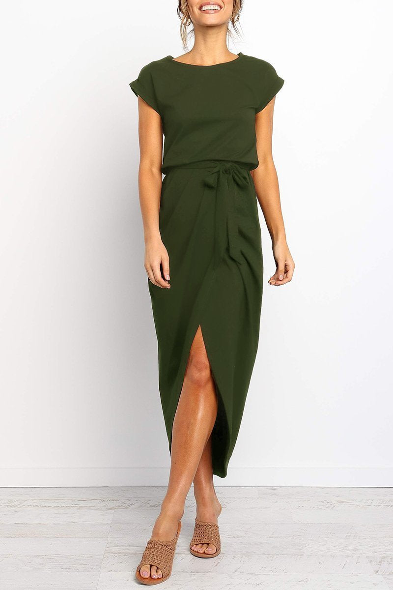 EP | Robe midi avec boutons