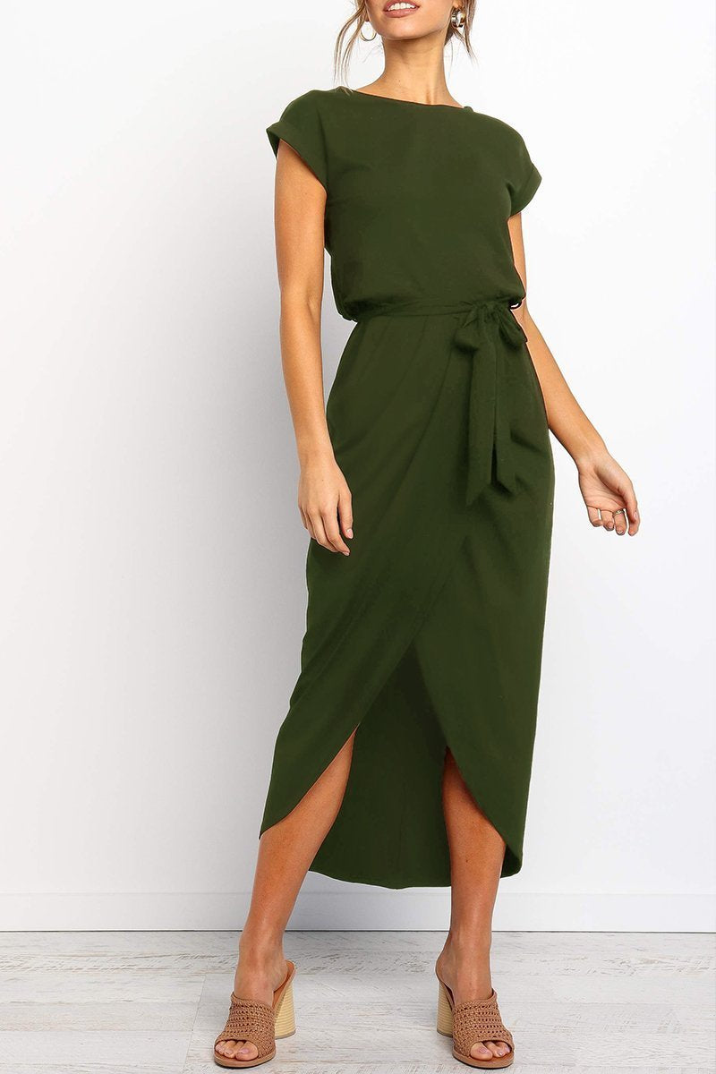 EP | Robe midi avec boutons