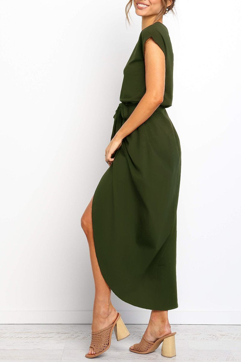 EP | Robe midi avec boutons