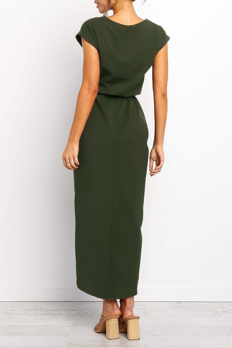 EP | Robe midi avec boutons