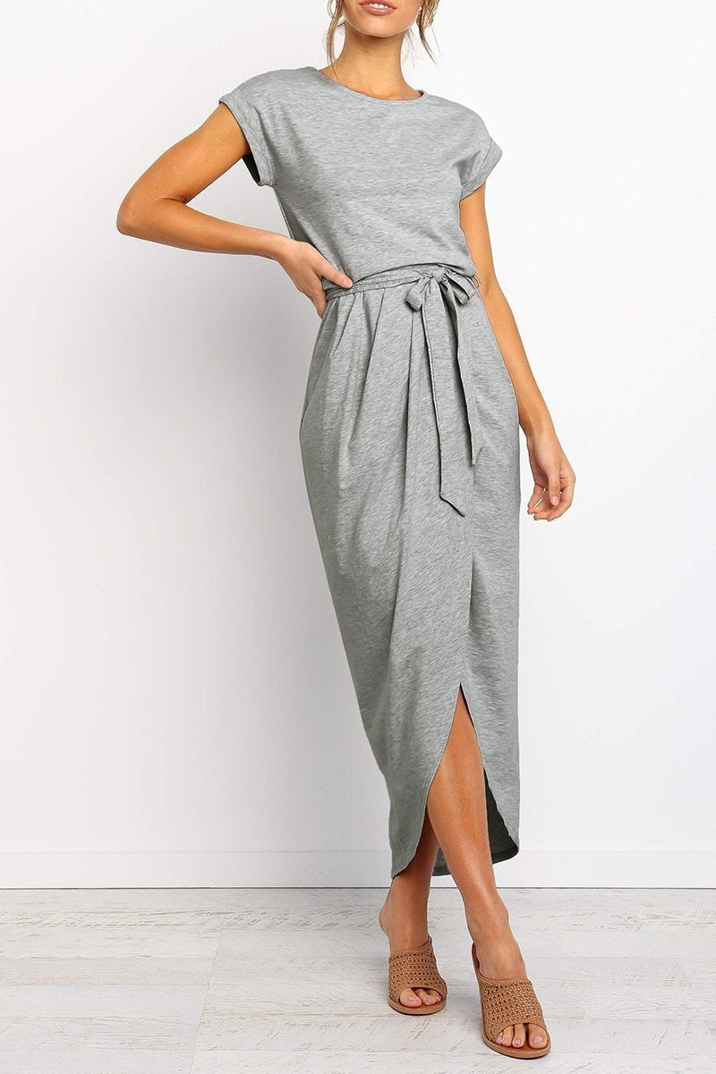 EP | Robe midi avec boutons