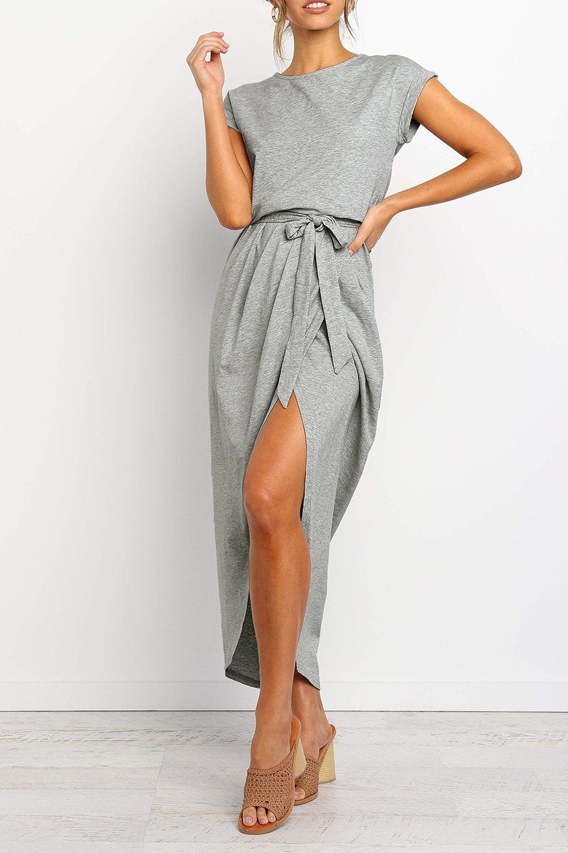 EP | Robe midi avec boutons