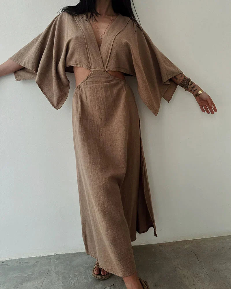 EP | Amelina Robe d'hiver simple et élégante