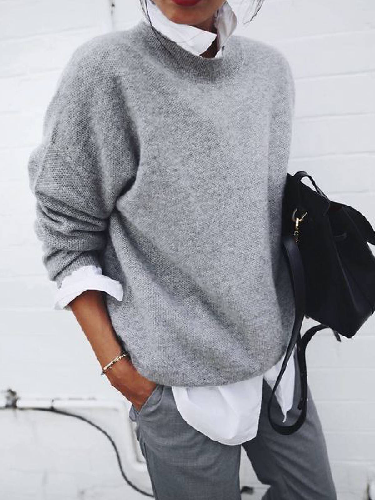 EP | Casual et Effortless Pullover d'hiver