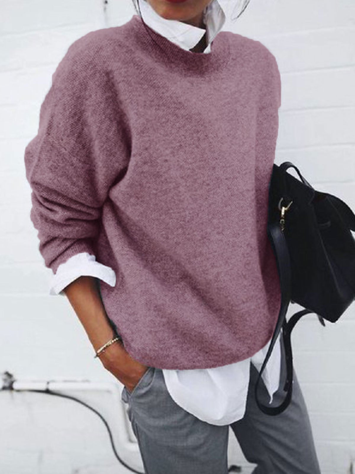 EP | Casual et Effortless Pullover d'hiver