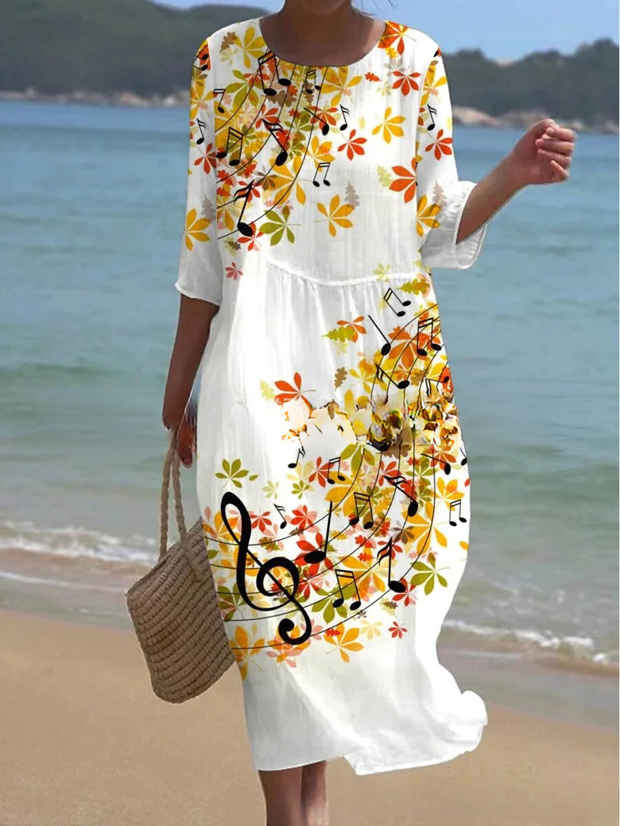 ND | Maxi robe à fleurs
