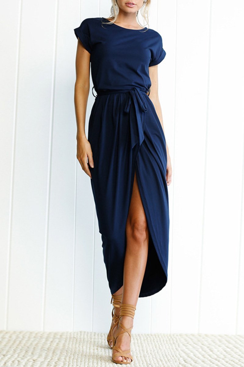 EP | Robe midi avec boutons