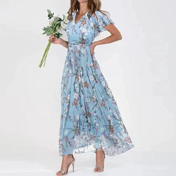 EP | Longue robe d'été à fleurs