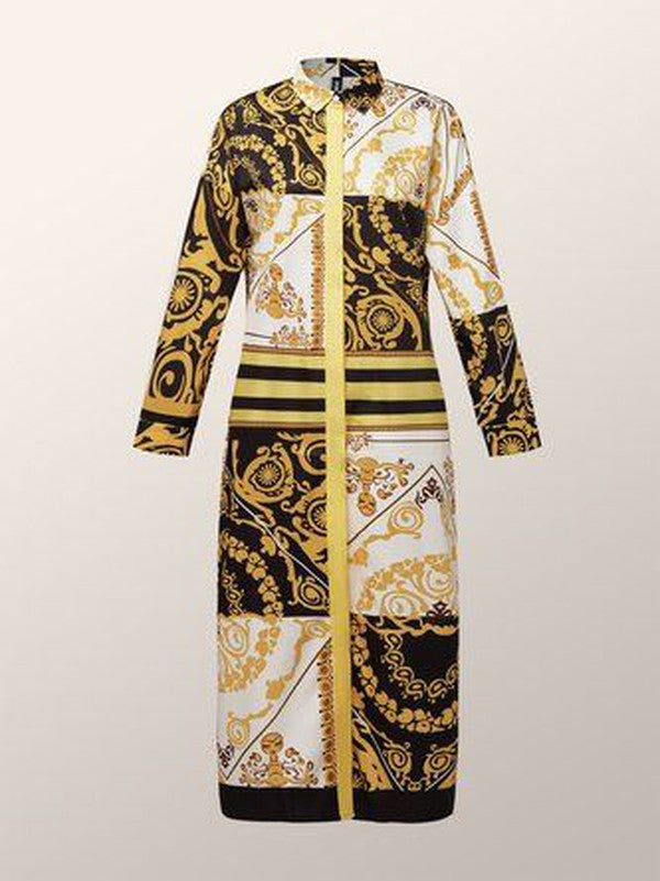 EP | Robe maxi manches longues col V Groovy