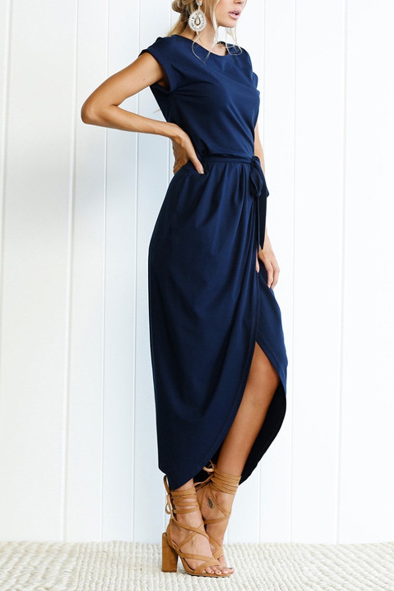 EP | Robe midi avec boutons