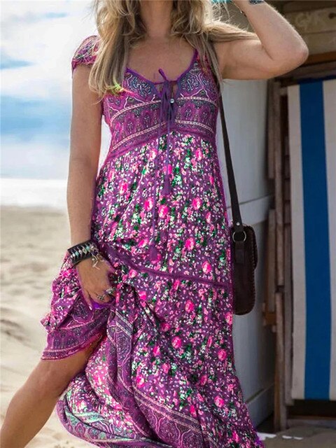 ND | Boho Maxikleid