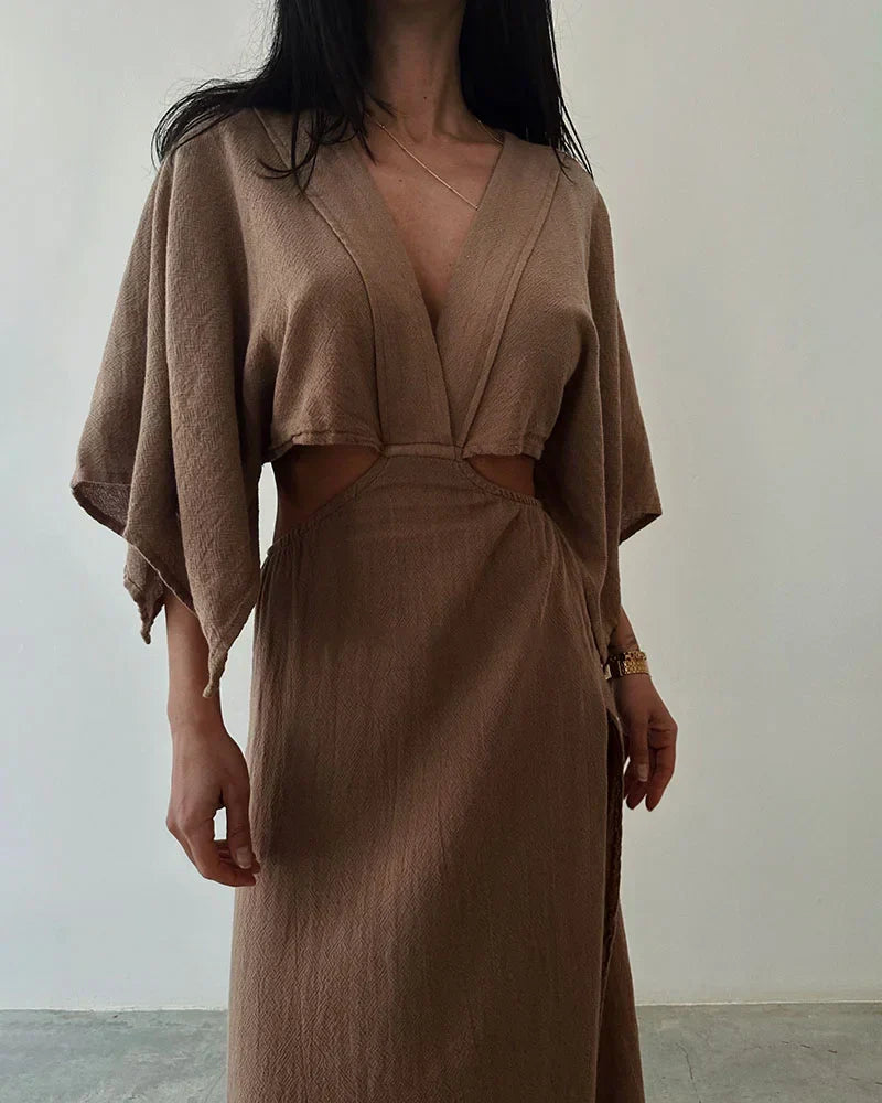 EP | Amelina Robe d'hiver simple et élégante