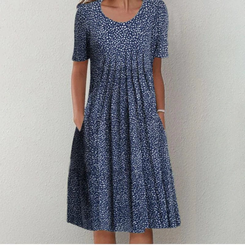 EP | Robe élégante en coton et lin