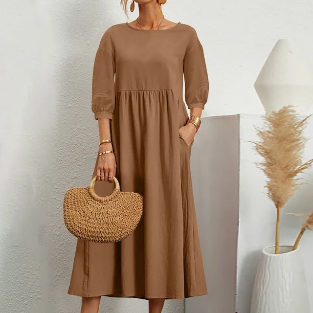 EP | Robe midi décontractée