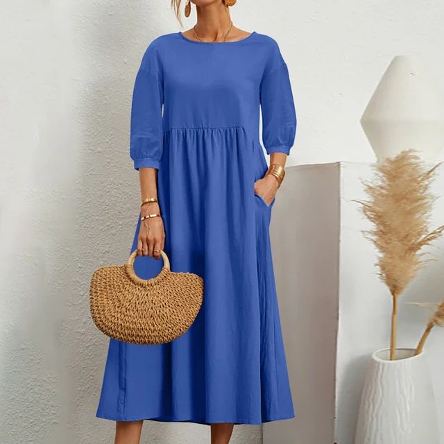 EP | Robe midi décontractée
