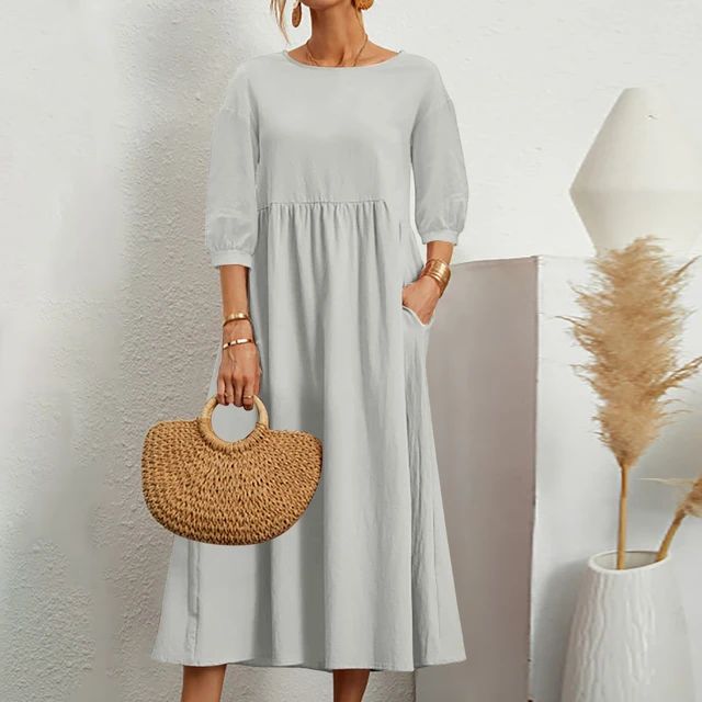 EP | Robe midi décontractée