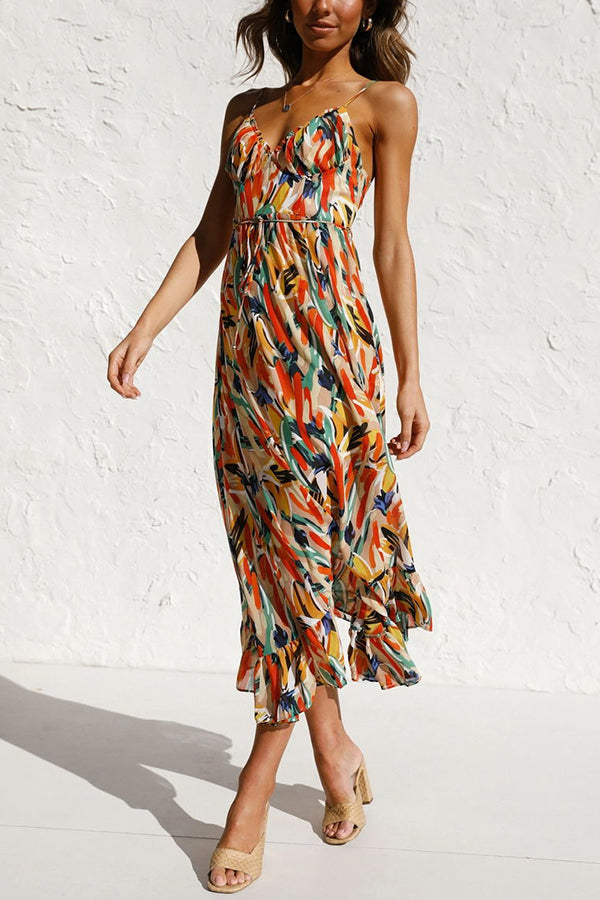 EP | Robe midi colorée de haute qualité