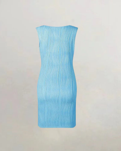 EP | Mode sans manches gilet robe jacquard
