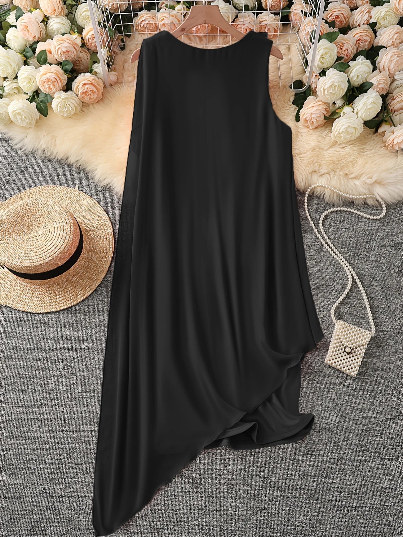 EP | ROBE MIDI SANS MANCHES INTEMPORELLE