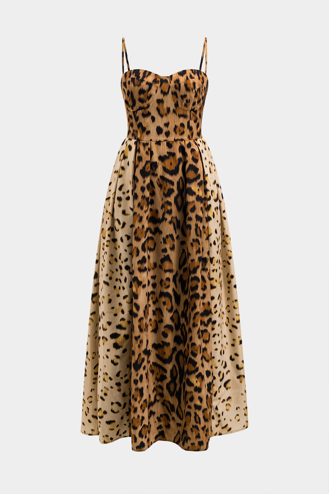 EP | Bold Leopard Print Robe midi