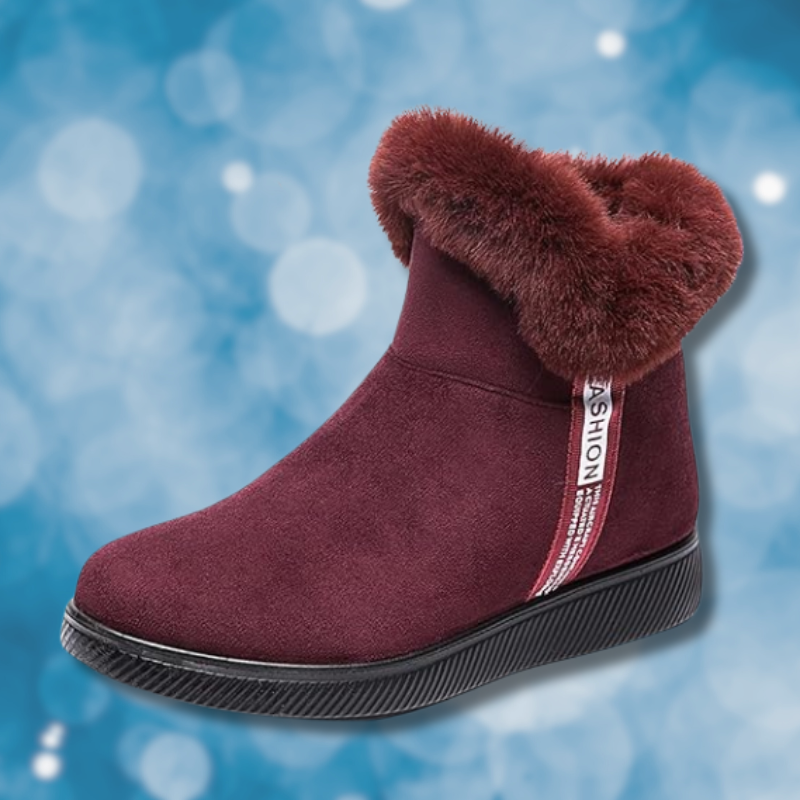 EP | Bottes de neige à la mode avec doublure en fourrure synthétique