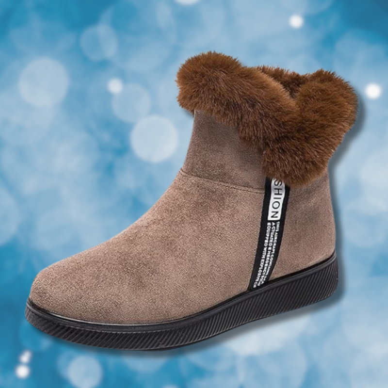 EP | Bottes de neige à la mode avec doublure en fourrure synthétique