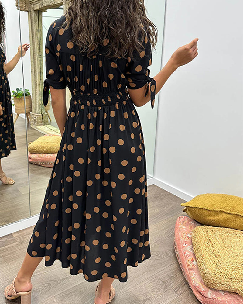 EP | Robe midi élégante en duvet
