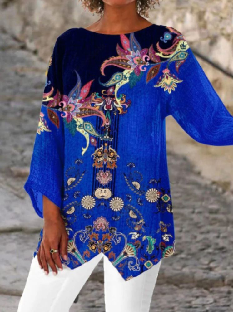 ND | Blouse imprimée multicolore