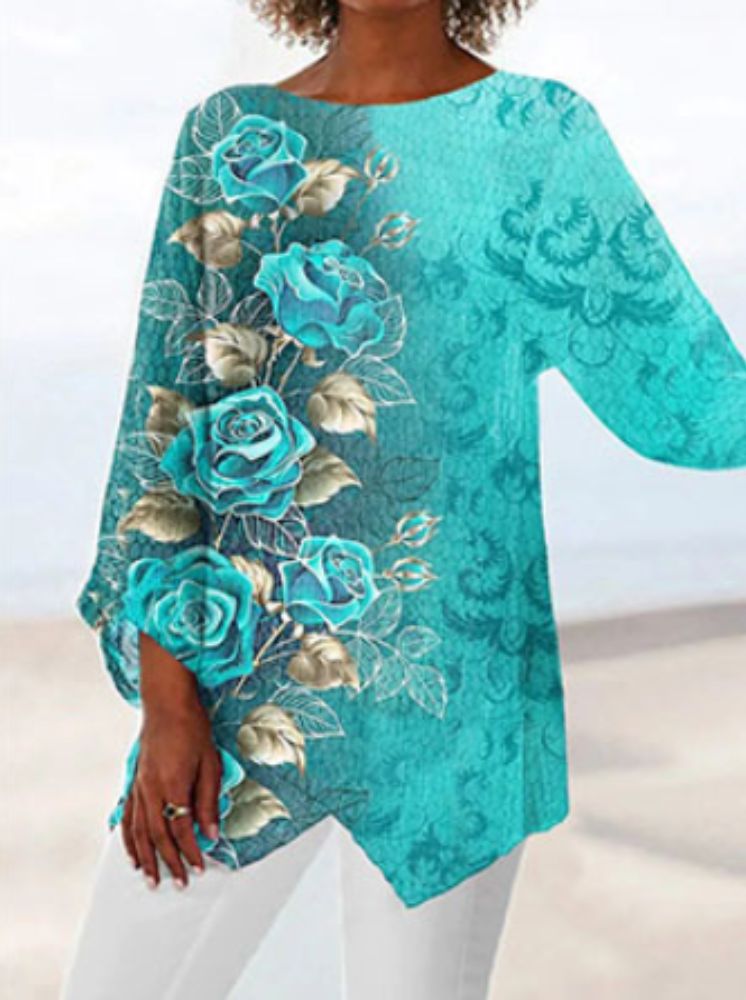 ND | Blouse imprimée multicolore